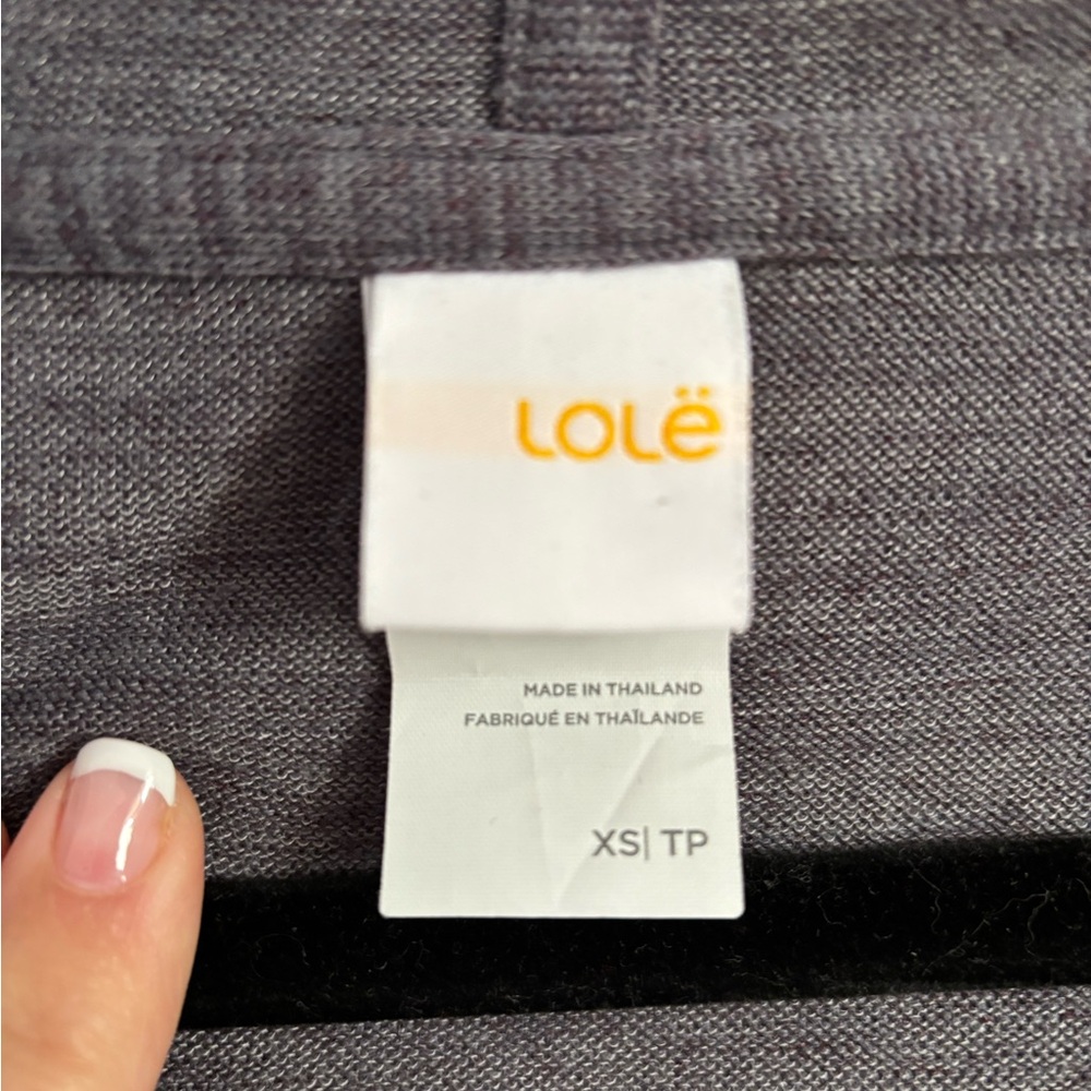 Lole Women's Gray Cardigan Sweater - Picture 8 of 10